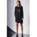 Платье DiLiaFashion 0155-1 черный Платье DiLiaFashion 0155-1 черный