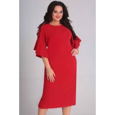 Платье Andrea Style 00125 красный