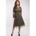 Платье Teffi style 1358 хаки