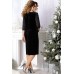 Платье Mira Fashion 4522 чёрный