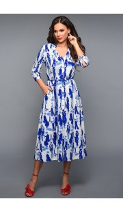 Платье Teffi style 1331 светло синий
