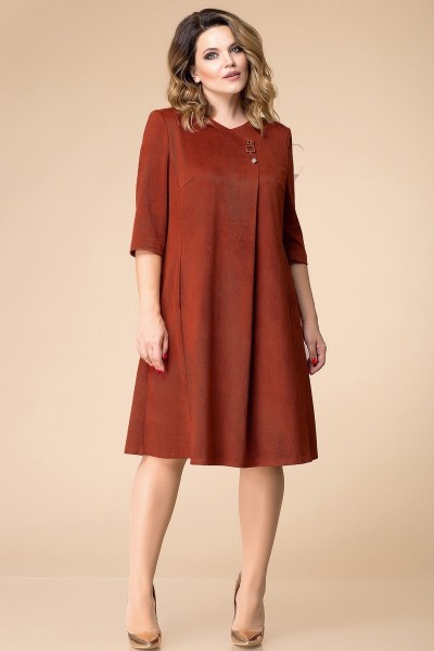 Платье Romanovich style 1-1716 терракот