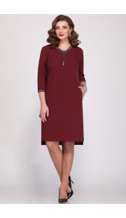 Платье Matini 31151 бордо