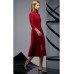 Платье DiLiaFashion 0174-2 бордо