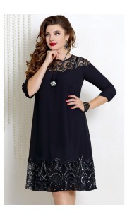 Платье Vittoria Queen 7403 черный
