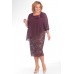 Платье Pretty 780 бордовые тона Платье Pretty 780 бордовые тона