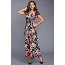 Платье Teffi style 1317 индиго Платье Teffi style 1317 индиго