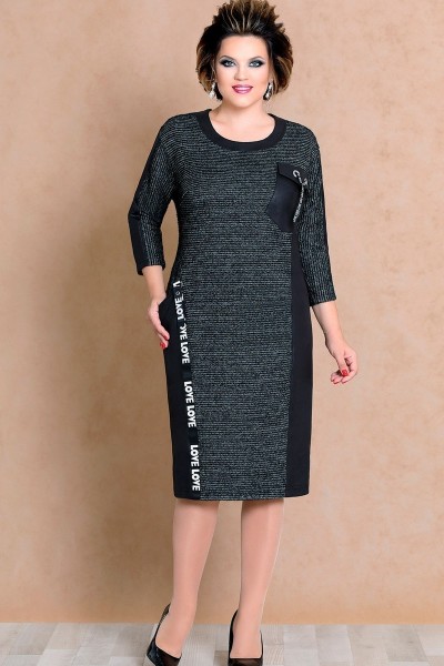 Платье Mira Fashion 4508 серый