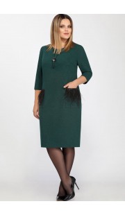 Платье Теллура-Л 1412 "изумруд"