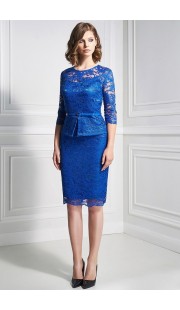 Платье Bazalini 3346 синий