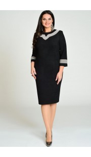 Платье Svetlana Style 1153 черный с серым