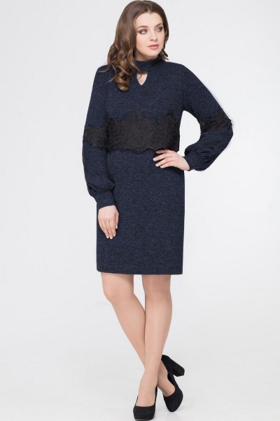 Платье Svetlana Style 1042 темно-синий