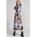Платье Teffi style 1592 молочный шоколад+кристаллы