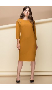 Платье Elady 3379 горчица