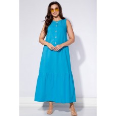 Платье Viola Style 1044 голубой Платье Viola Style 1044 голубой