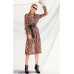 Платье DiLiaFashion 0208 коричневые тона
