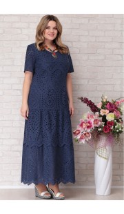 Платье Aira Style 677 синий