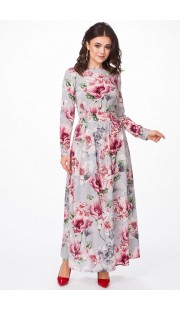 Платье Melissena 897 светлые тона