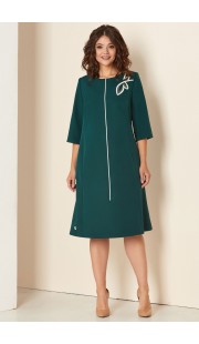 Платье Andrea Style 00290 зелёные тона