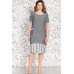 Платье Mira Fashion 4587-2 серый