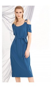 Платье DiLiaFashion 0216 синий