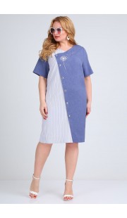 Платье Mamma moda м-714 синие тона
