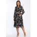 Платье Lady Style Classic 2205/4 черный с бежевым