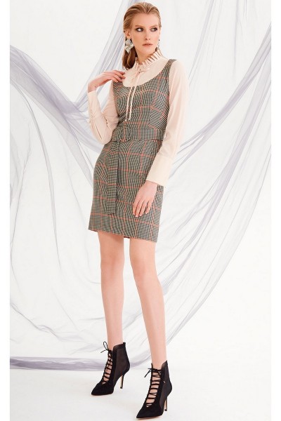 Платье DiLiaFashion 0187 беж