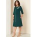 Платье Andrea Style 00290 зелёные тона