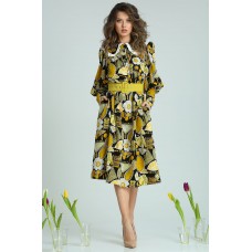 Платье SandyNa 13930 мультиколор Платье SandyNa 13930 мультиколор