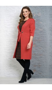Платье Белтрикотаж 4258 коралловый