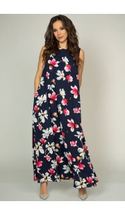 Платье Teffi style 1390 синий