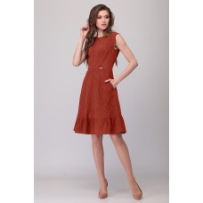 Платье Verita Moda 2070 терракот