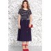 Платье Mira Fashion 4631 тёмно-синий