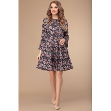 Платье Svetlana Style 1385 черный с узором