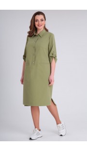 Платье Andrea Style 348 хаки
