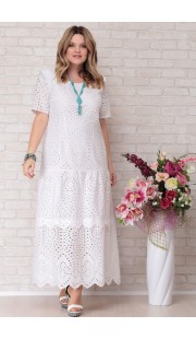 Платье Aira Style 677 белый