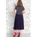 Платье Mira Fashion 4631 тёмно-синий