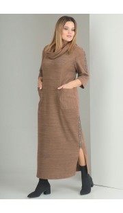 Платье Viola Style 0797 беж