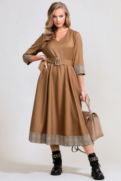 Платье Teffi style 1585 золотой