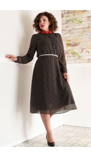 Платье Erika Style 1061 хаки