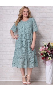 Платье Aira Style 824 Тёмная бирюза