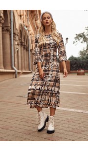 Платье Vesnaletto 2421 клетка