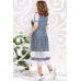 Платье Mira Fashion 4801 синий
