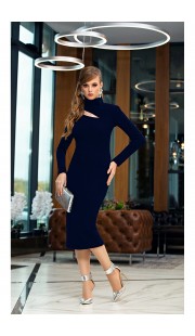 Платье Diva 1356-1 синий