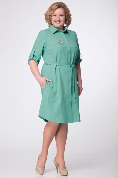 Платье Lady Three Stars 1771 бирюза