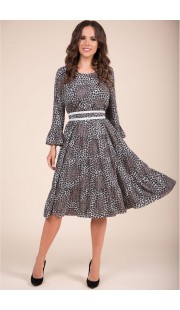 Платье Teffi style 1393 серый