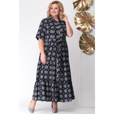 Платье Michel Chic 929 синие тона
