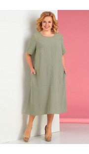 Платье Algranda 3258 олива