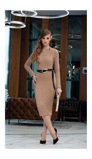 Платье Diva 1358-3 коричневый